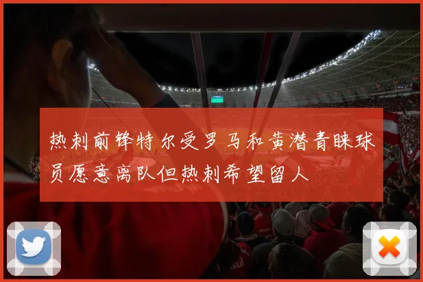 热刺前锋特尔受罗马和黄潜青睐球员愿意离队但热刺希望留人